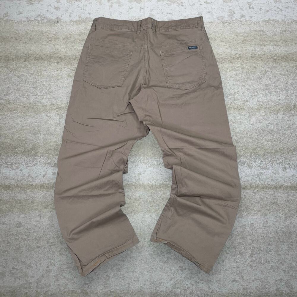 Vintage Y2K Columbia Hiking Pants 34x30 Straight Fit Tan